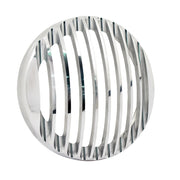 Rough Crafts headlamp grill 5-3/4" - Polished