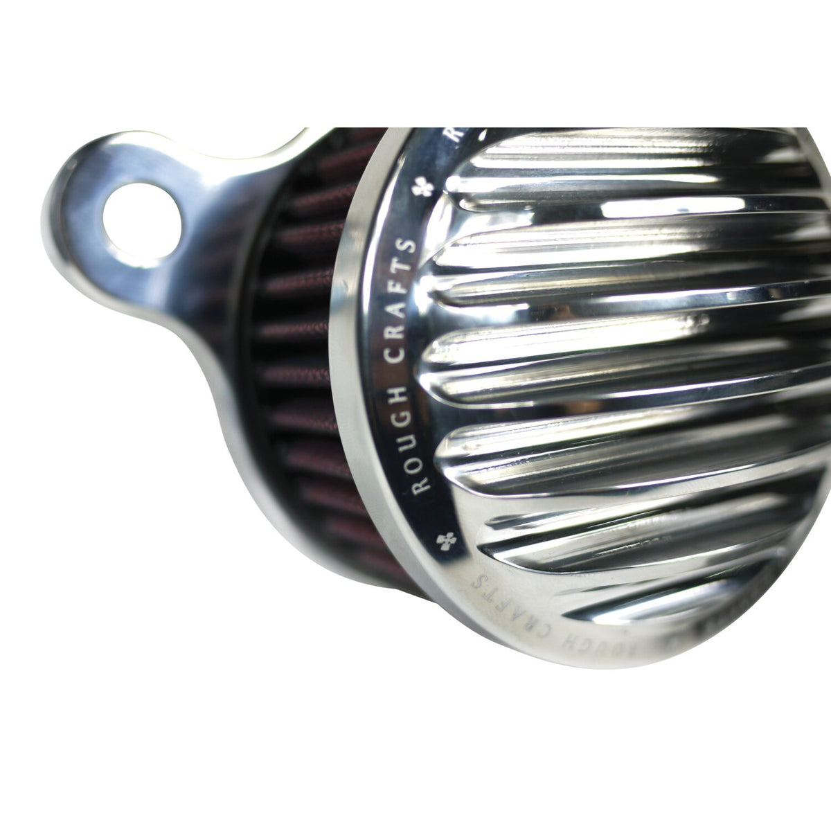 Rough Crafts air cleaner kit - Polished