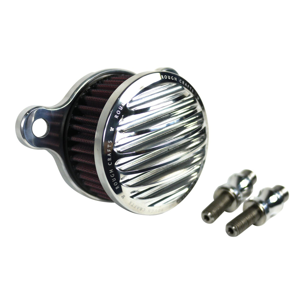 Rough Crafts air cleaner kit - Polished