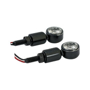 MCS Mc1 LED turn signals black clear lens