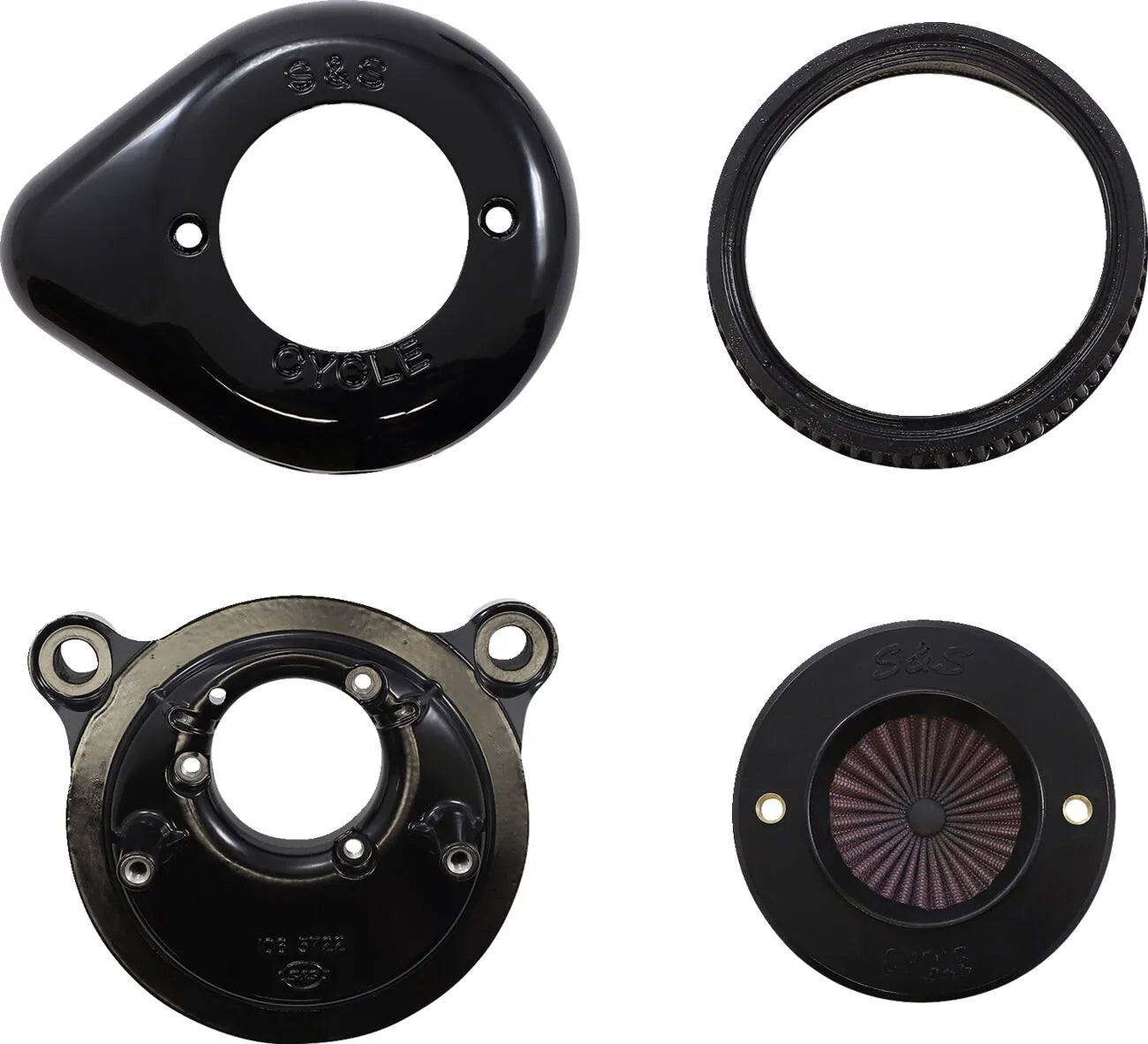 S&s Cycle Air Stinger Stealth Air Cleaner Kit