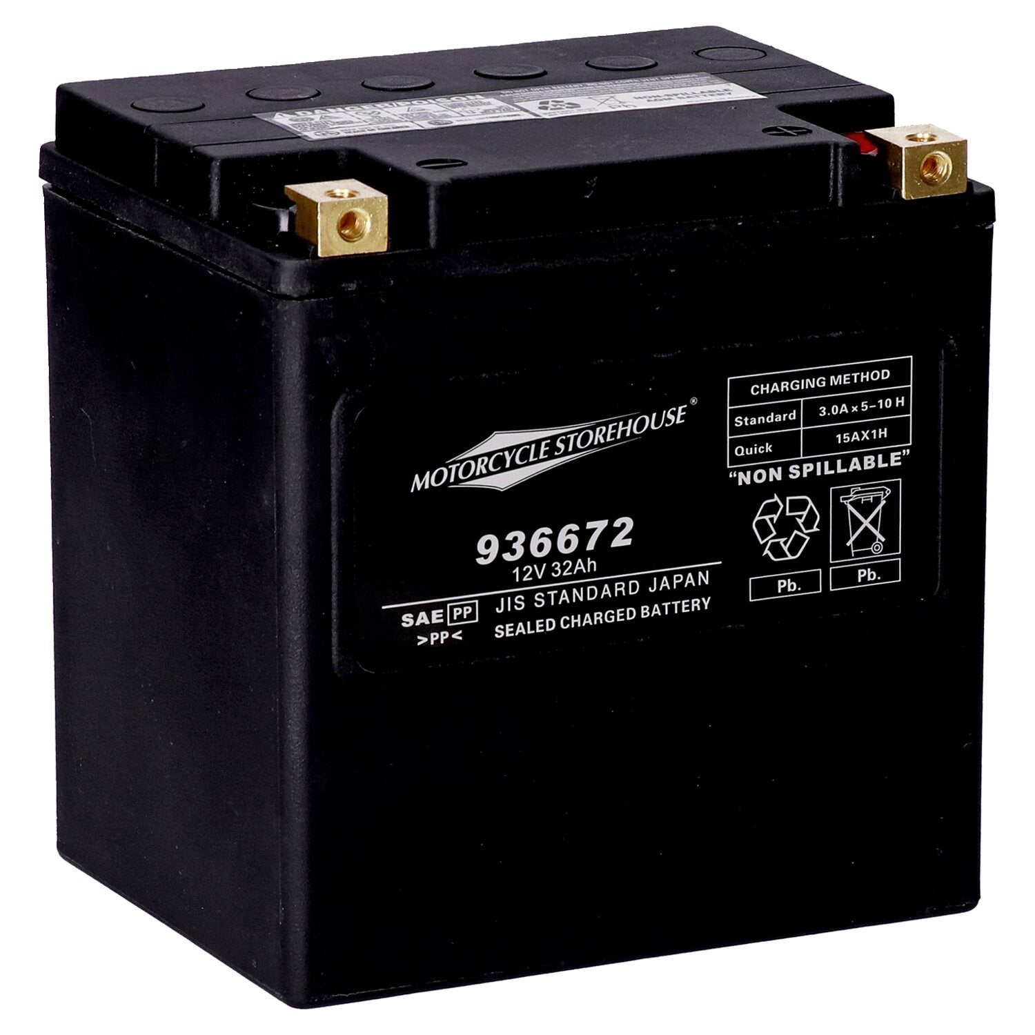 MCS Standard Series - AGM sealed battery - 12v 32ah - 450cca