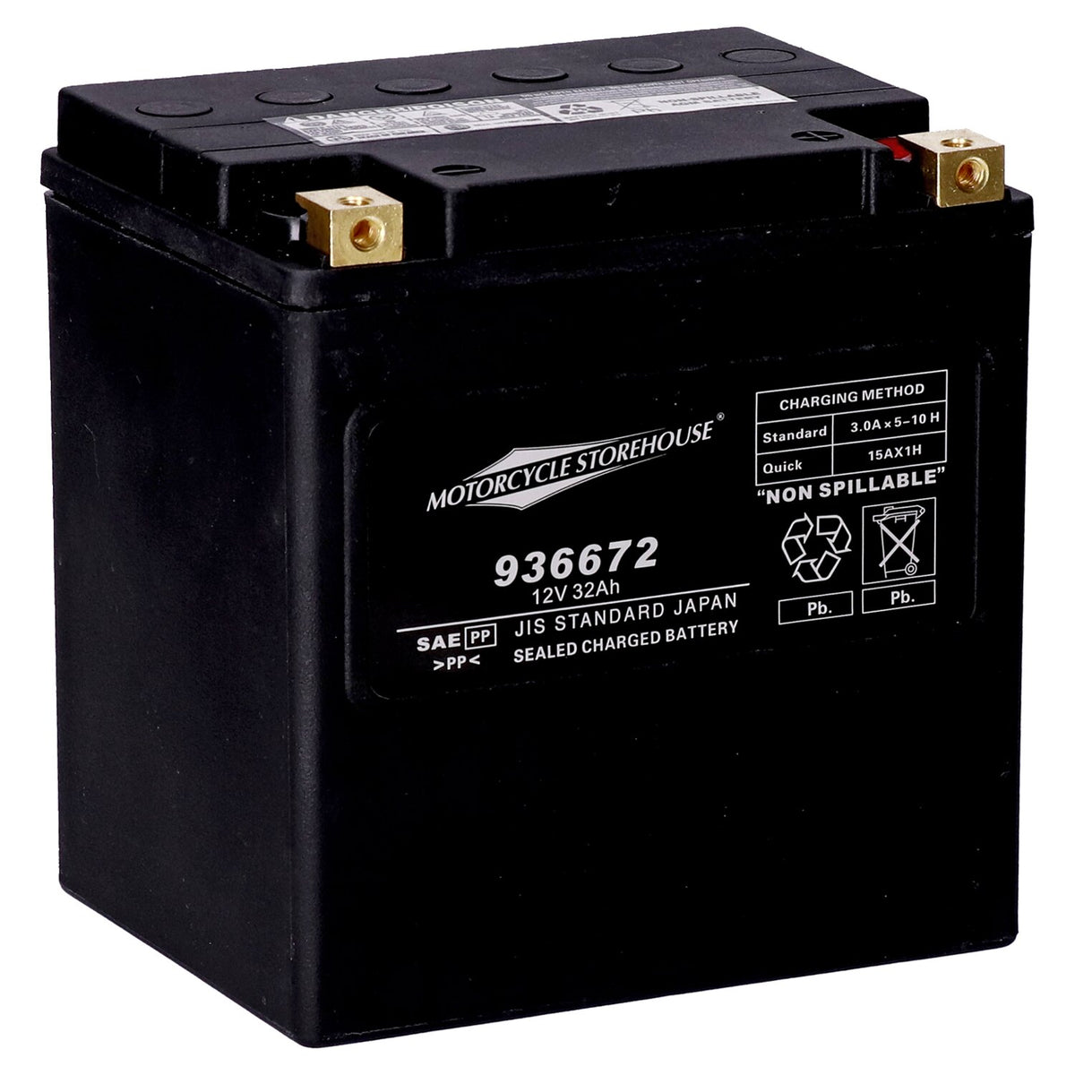 MCS Standard Series - AGM sealed battery - 12v 32ah - 450cca