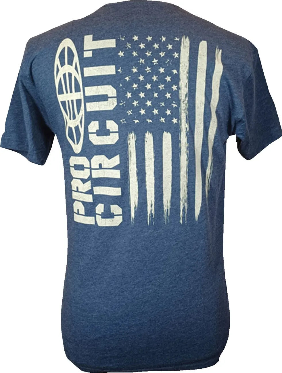 Pro Circuit Logo Flag T-Shirt Heathered