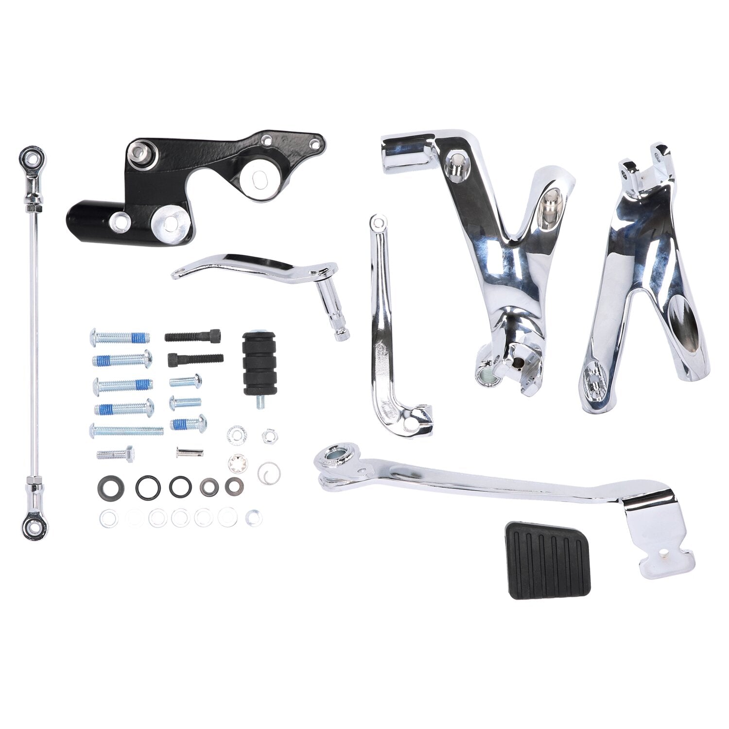 MCS M8 Softail forward control kit - Chrome
