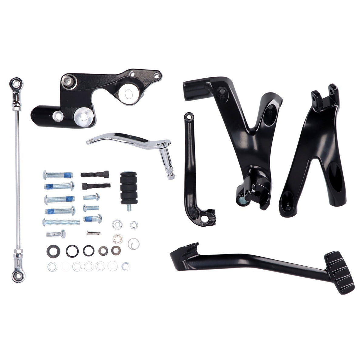 MCS M8 Softail forward control kit - Black