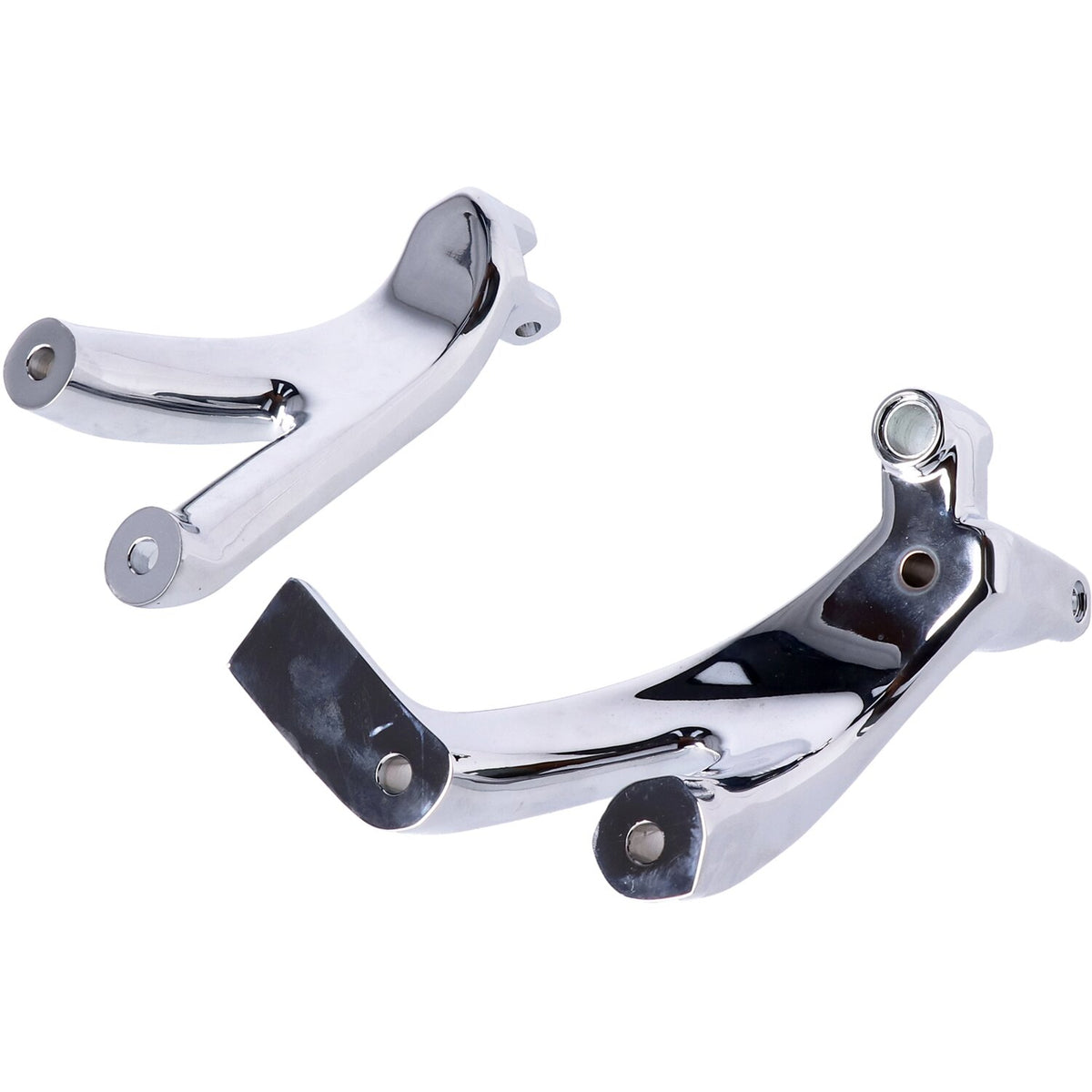 MCS M8 Softail floorboard to foot peg conversion bracket set