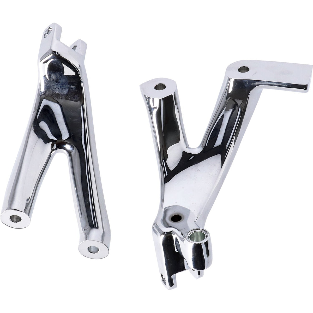 MCS M8 Softail floorboard to foot peg conversion bracket set