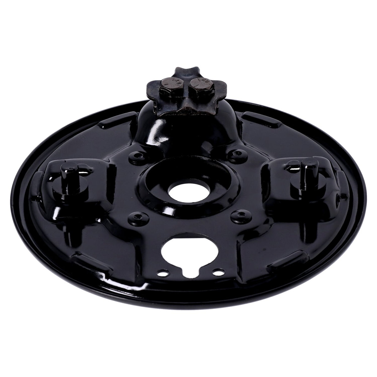 MCS Rear hydraulic brake backing plate black