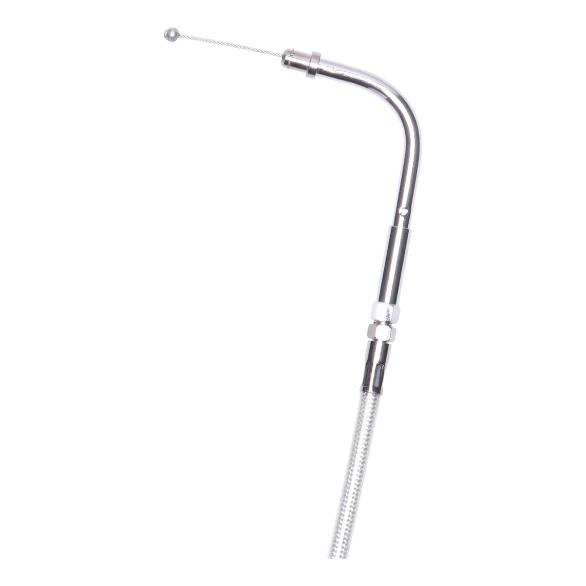 MCS throttle cable 38" (97cm) - Chrome