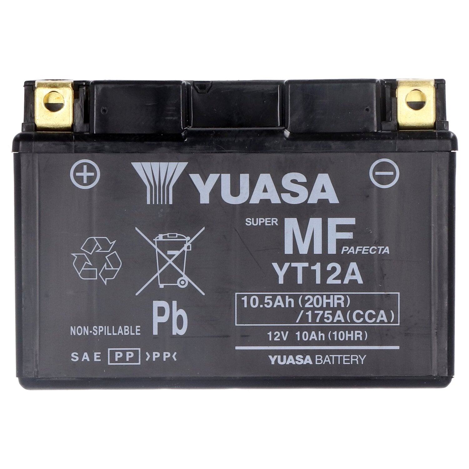Yuasa High performance AGM battery YT12A-WC