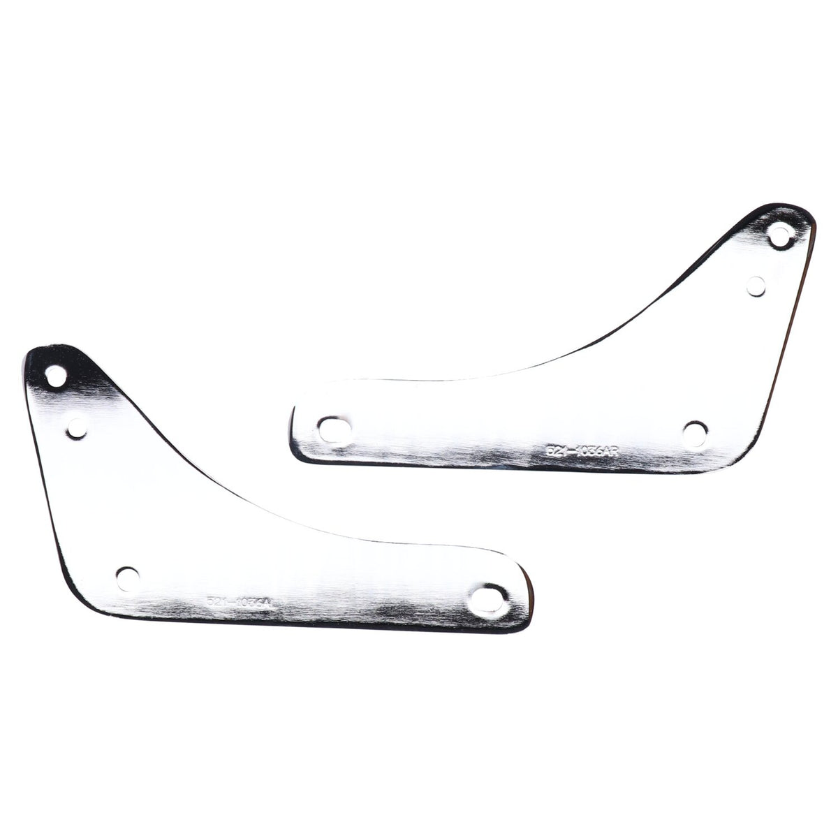 Highway Hawk brackets for Wide sissybar - Chrome