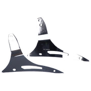 Highway Hawk brackets for Wide sissybar - Chrome