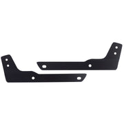 Highway Hawk brackets for Wide sissybar - Black