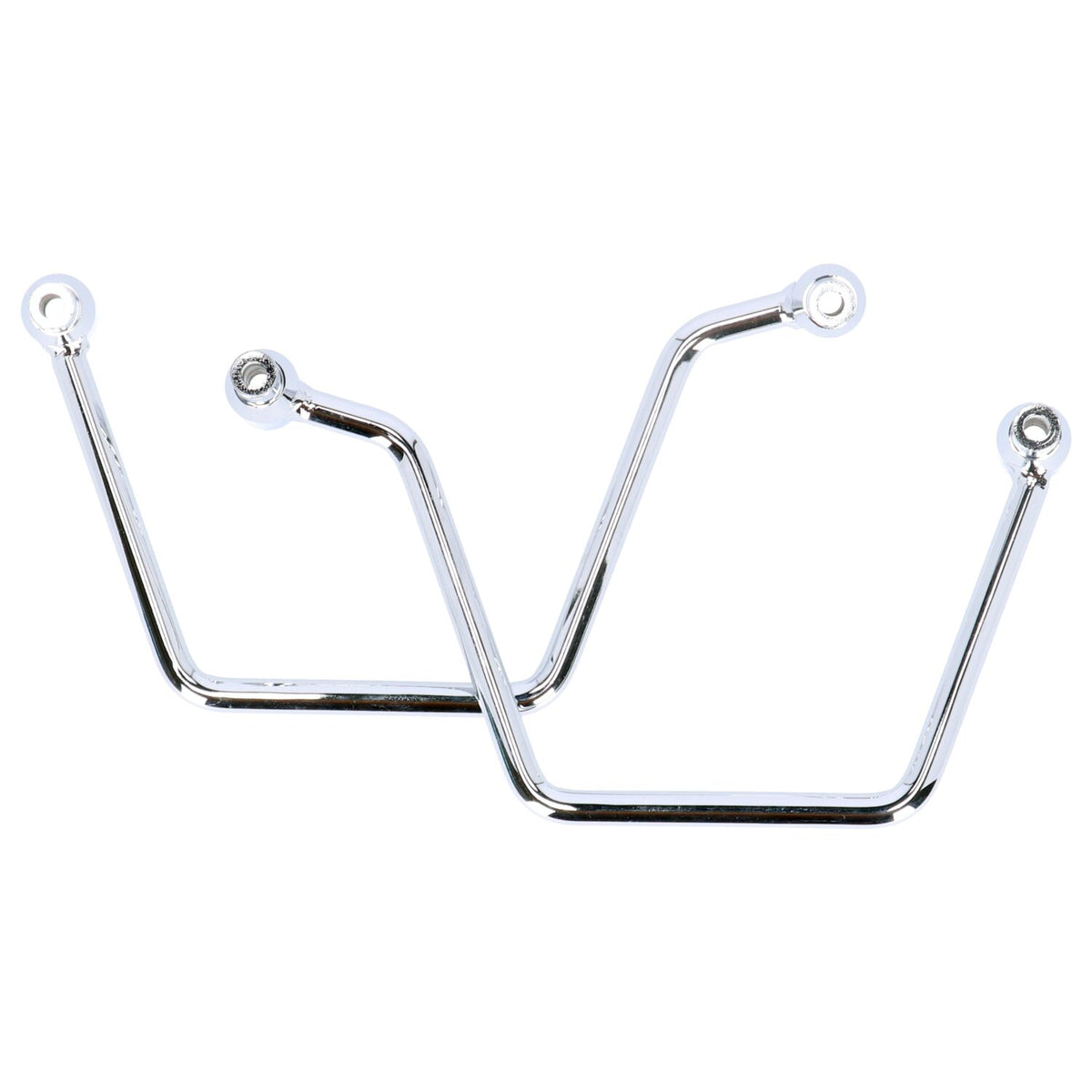 Highway Hawk saddlebag support kit - Chrome