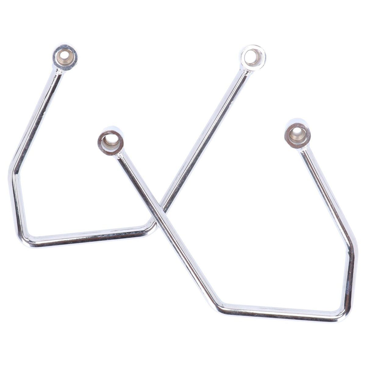 Highway Hawk saddlebag support kit - Chrome