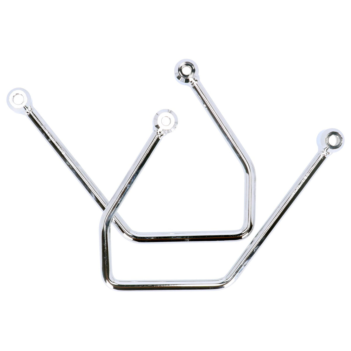 Highway Hawk saddlebag support kit - Chrome
