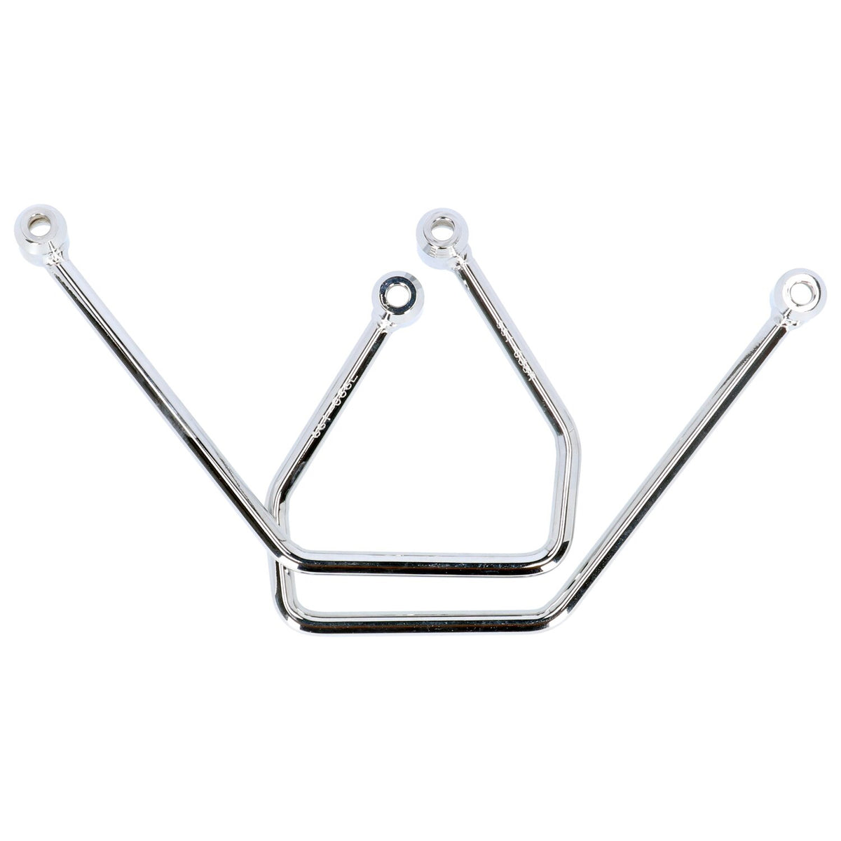 Highway Hawk saddlebag support kit - Chrome