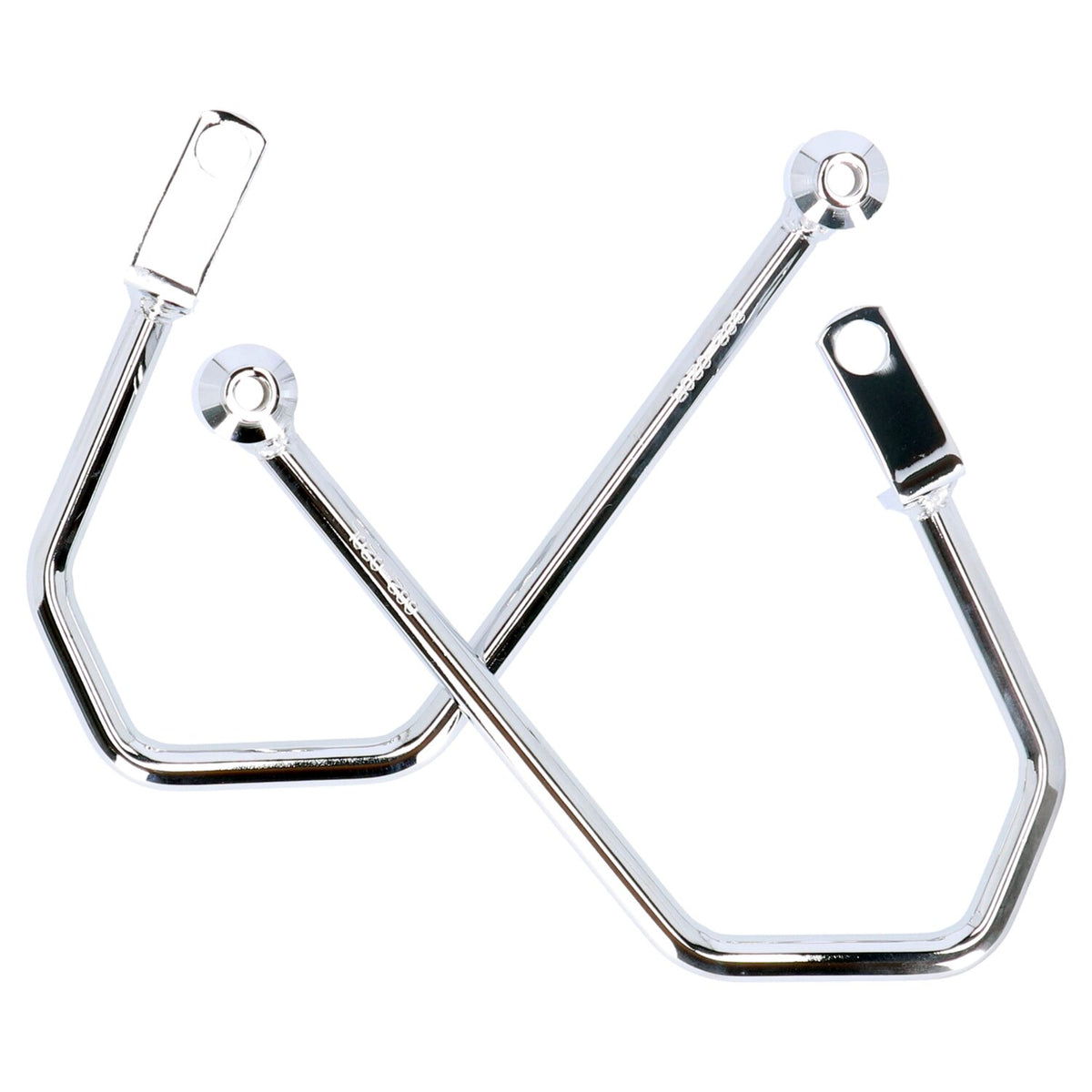 Highway Hawk saddlebag support kit - Chrome