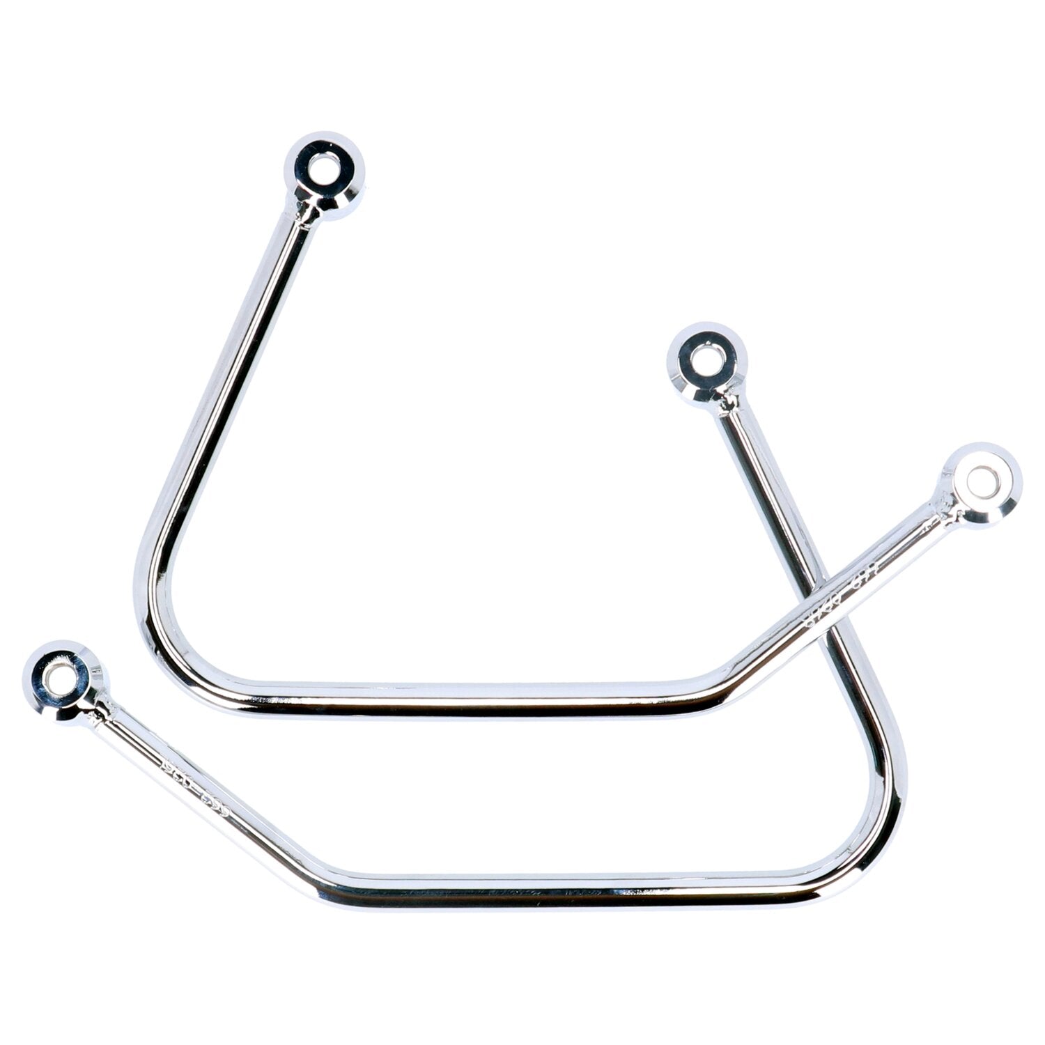Highway Hawk saddlebag support kit - Chrome