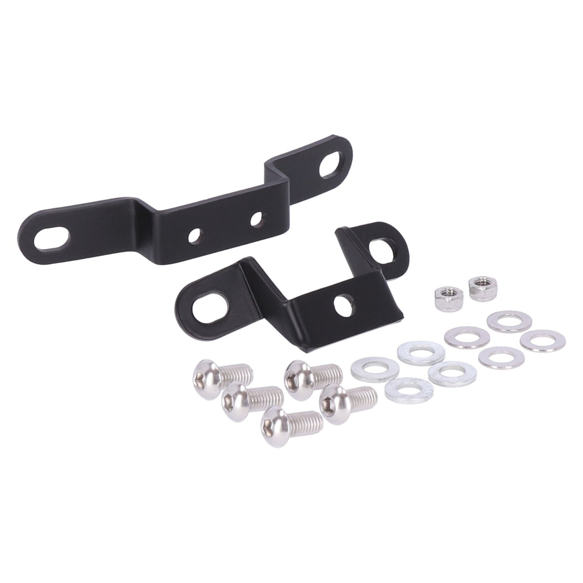 Highway Hawk solo rack Billet - Gloss black