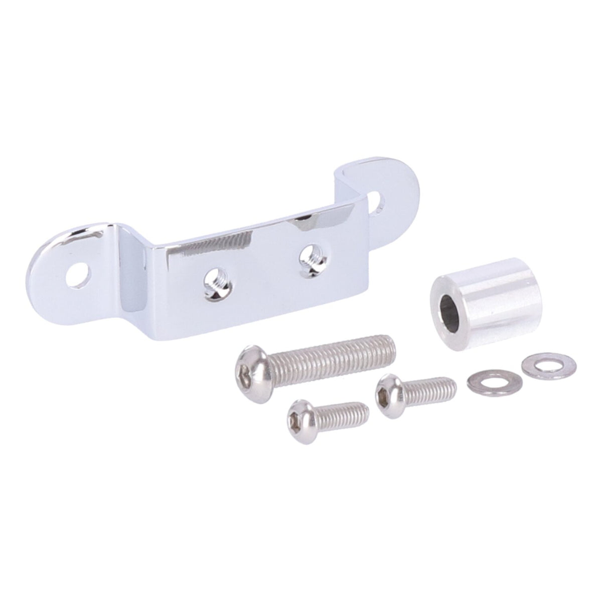 Highway Hawk solo rack Billet - Chrome
