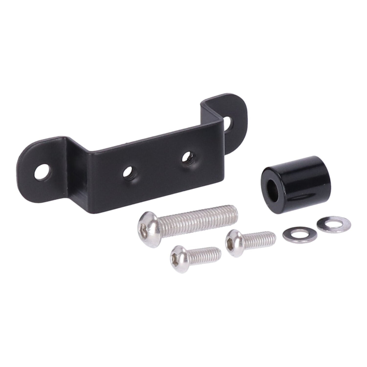 Highway Hawk solo rack Billet - Gloss black