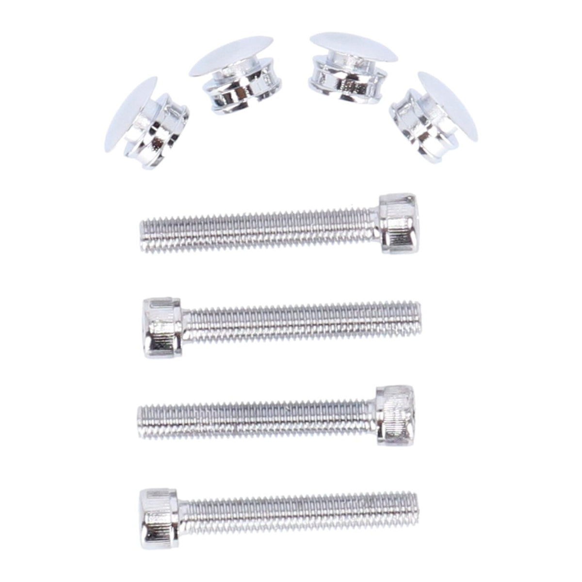 Highway Hawk saddlebag support kit - Chrome