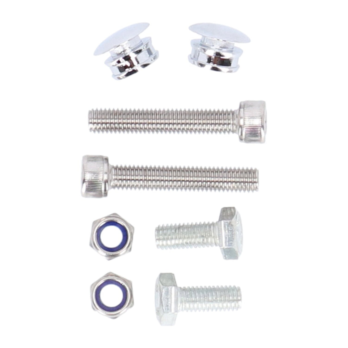 Highway Hawk saddlebag support kit - Chrome