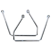 Highway Hawk saddlebag support kit - Chrome