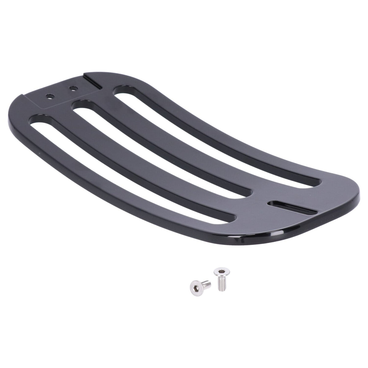 Highway Hawk solo rack Billet - Gloss black