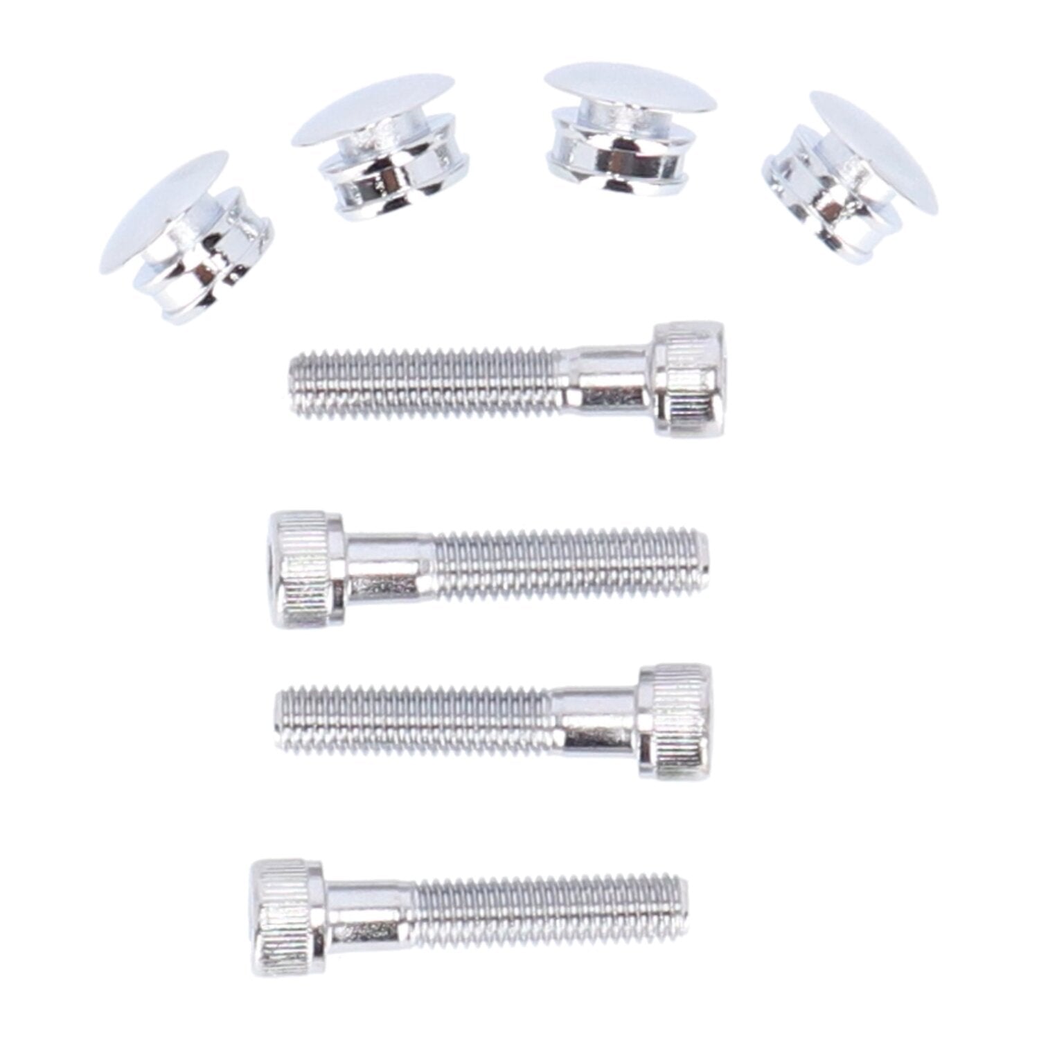 Highway Hawk saddlebag support kit - Chrome
