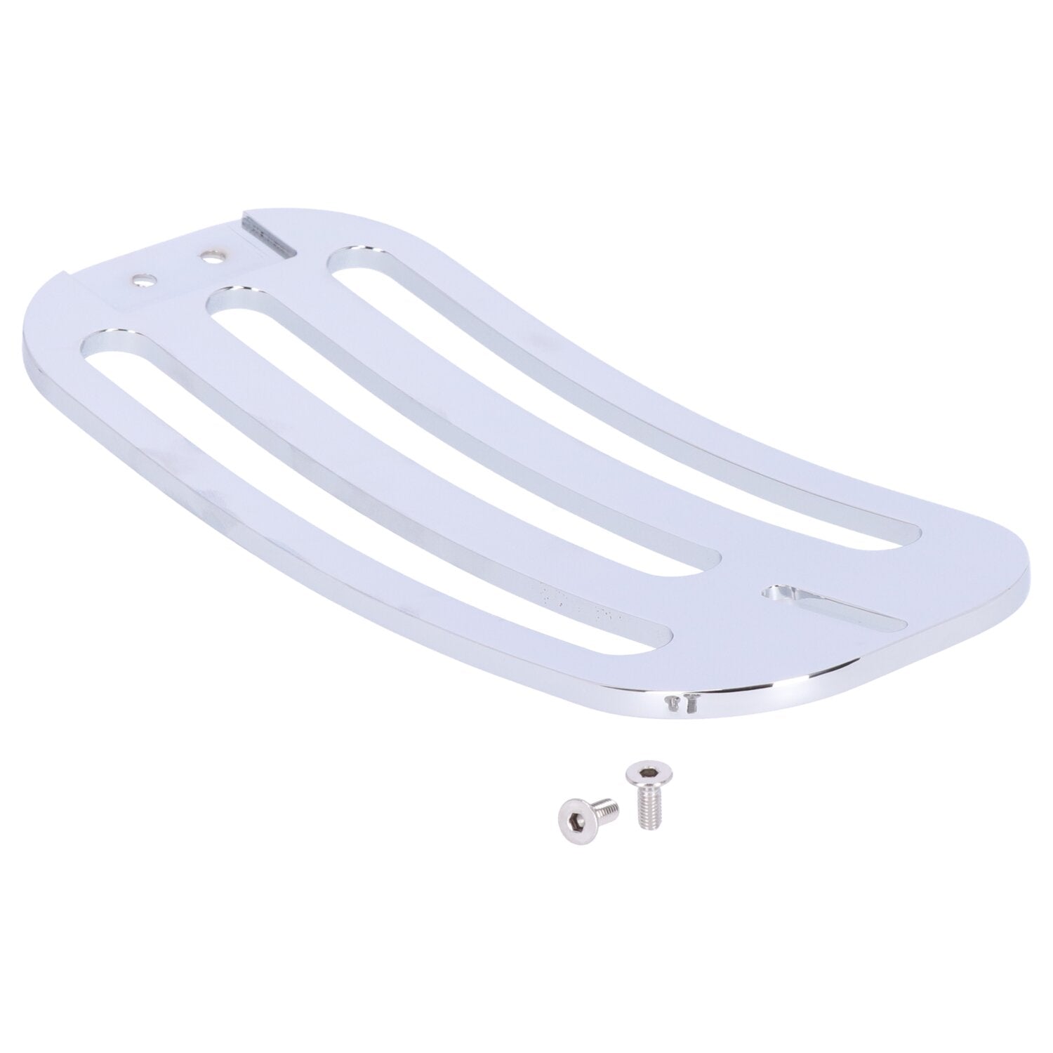 Highway Hawk solo rack Billet - Chrome