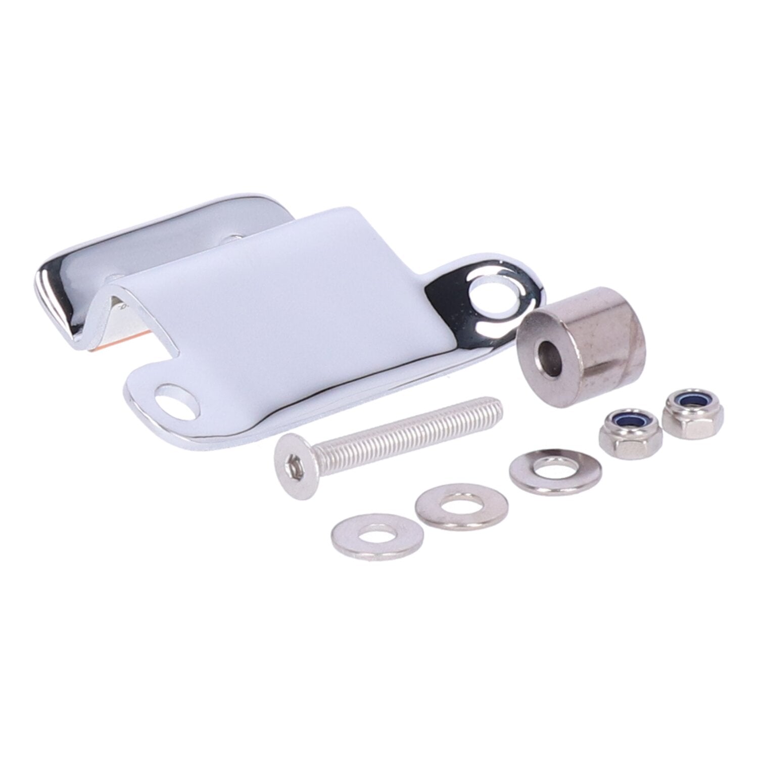 Highway Hawk solo rack Tubular - Chrome
