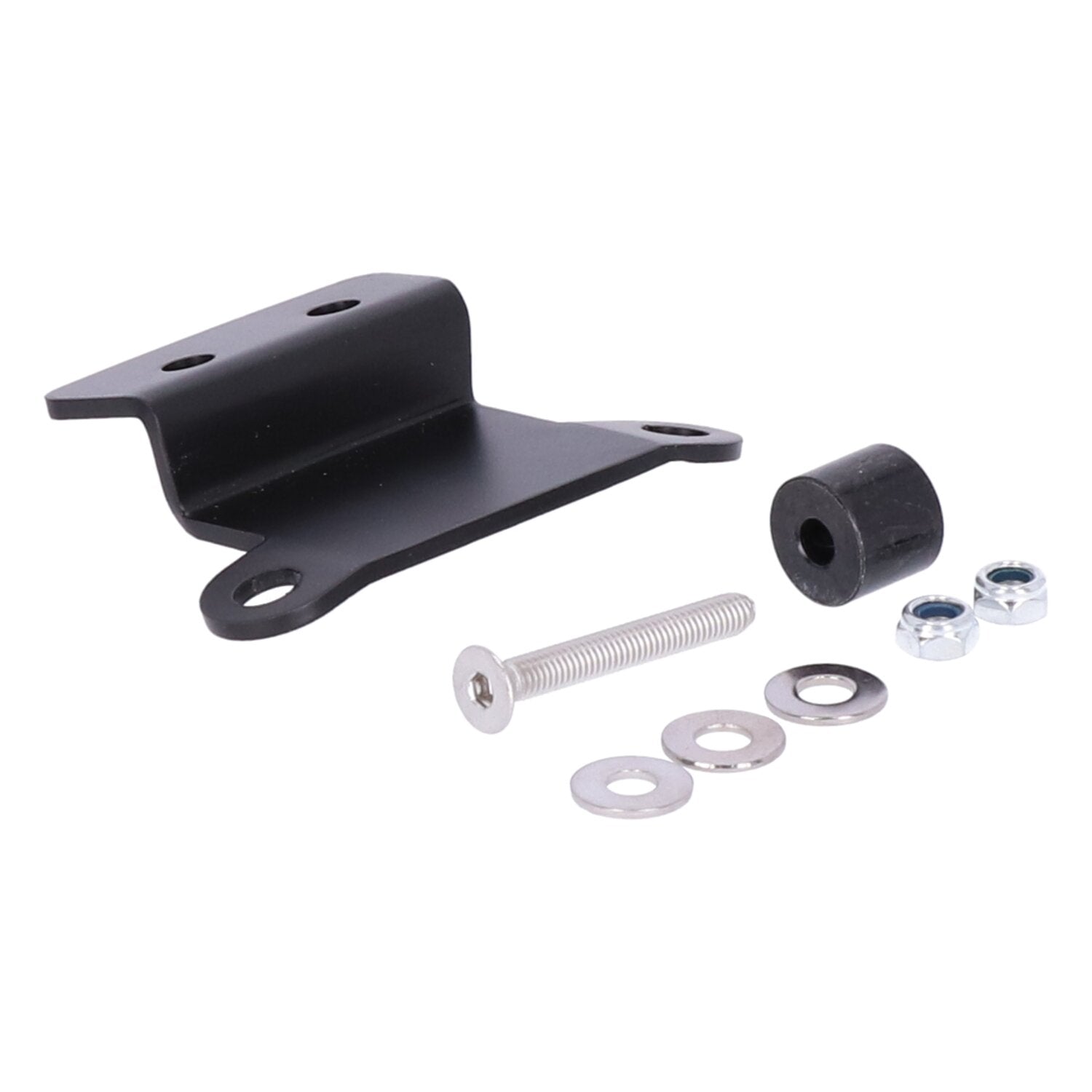 Highway Hawk solo rack Billet - Gloss black