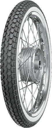 Continental Kks10 Whitewall Tire - 2.50-19 Tube Type