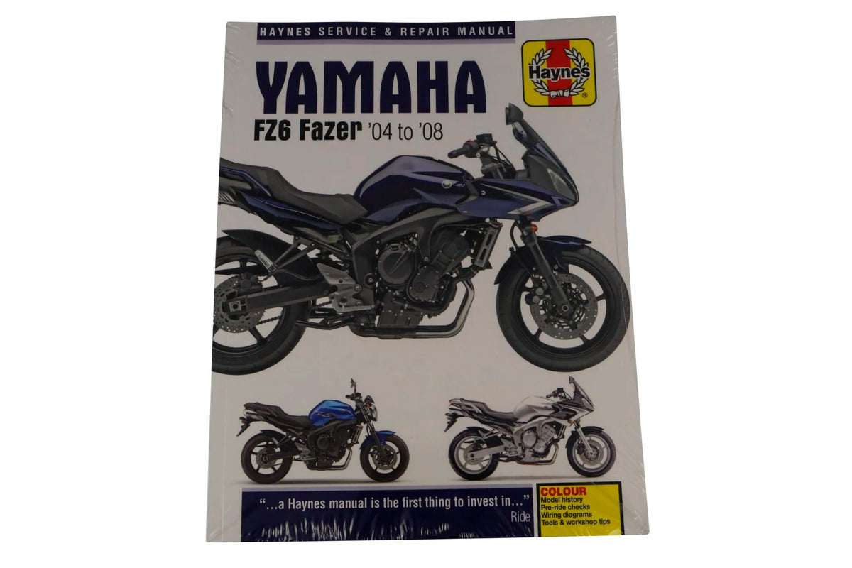 Haynes FZ6 Fazer Service Manual for Yamaha 2004-2008
