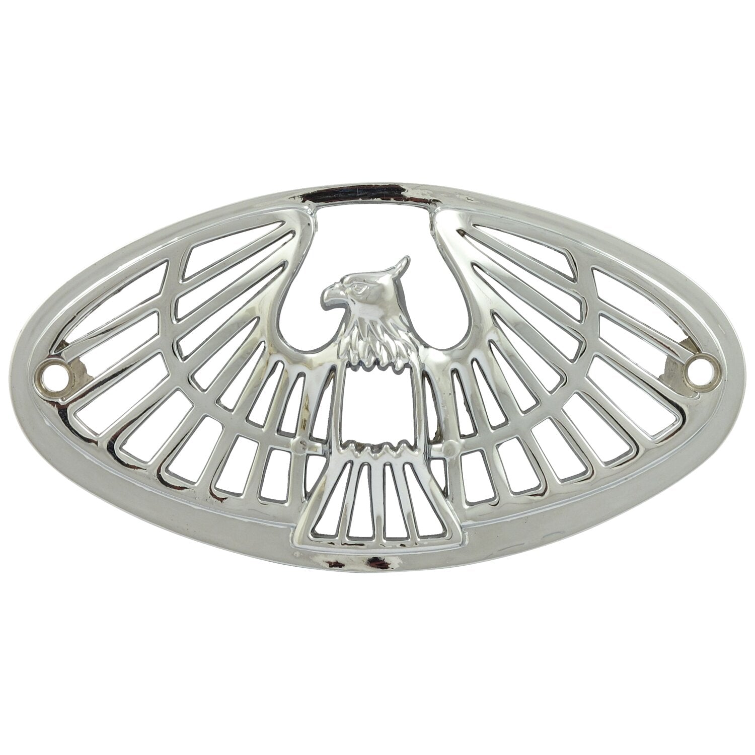 MCS Cateye taillight grill - Eagle chrome