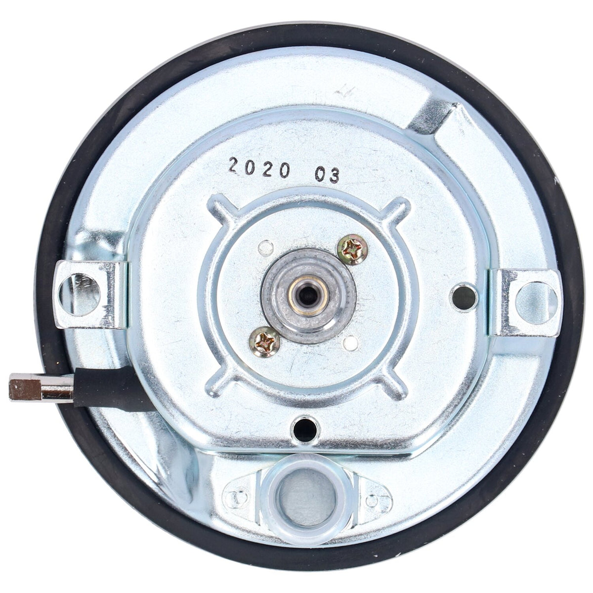 MCS FL speedometer '46-47 face' silver/black - 2:1 mph