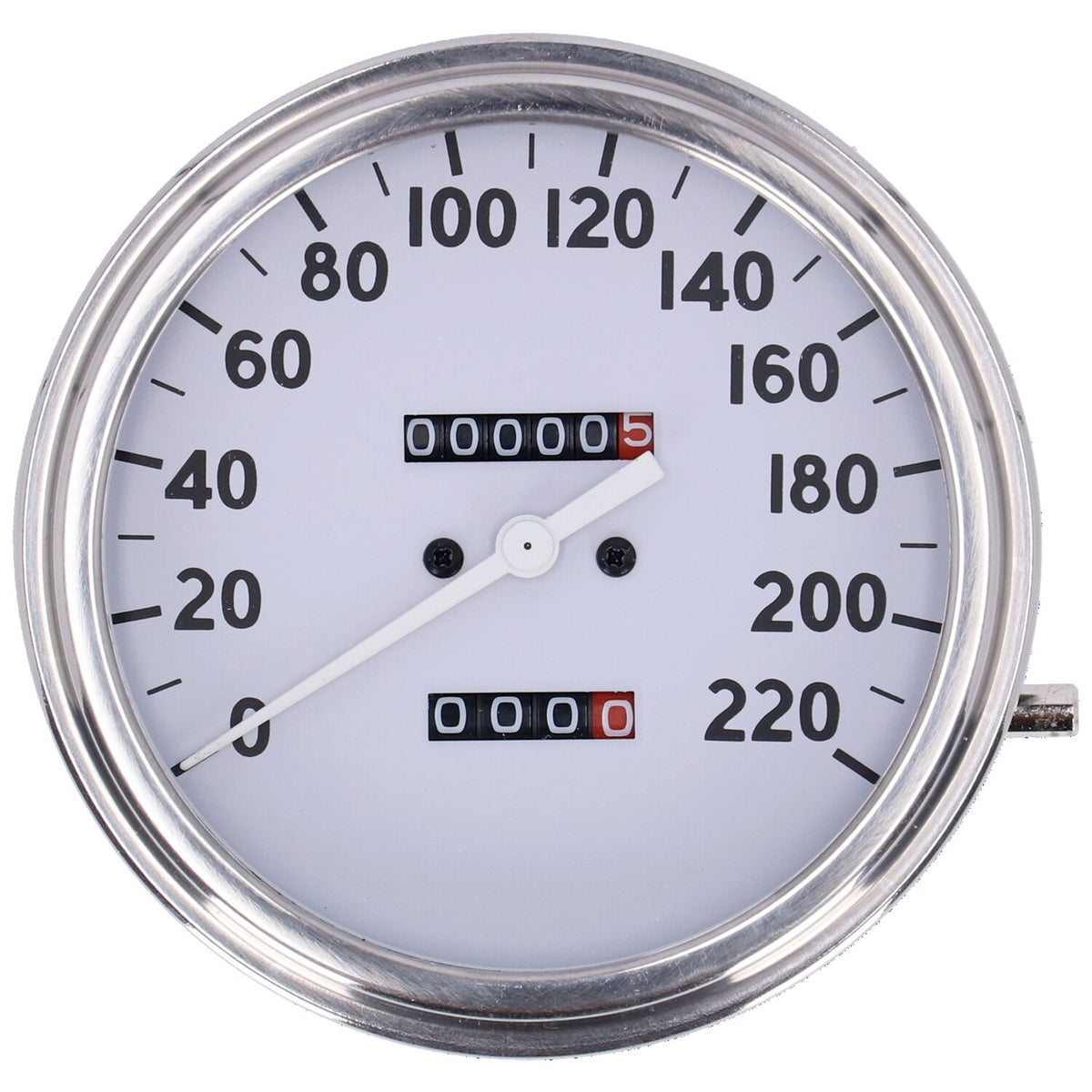 MCS FL speedometer '36-40 face' white - 1:1 kmh