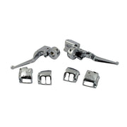 MCS Handlebar control kit chrome 1/2" bore
