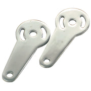 MCS FL turn signal bracket set - Chrome