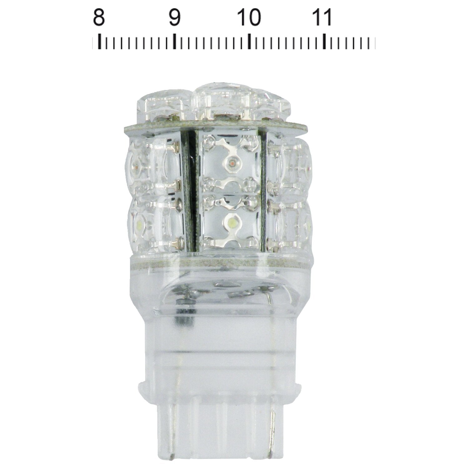 MCS Superflux #194 LED miniature bulb - White light glass base
