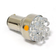 MCS Turn signal LED bulb BAY15D socket - Amber light emitting