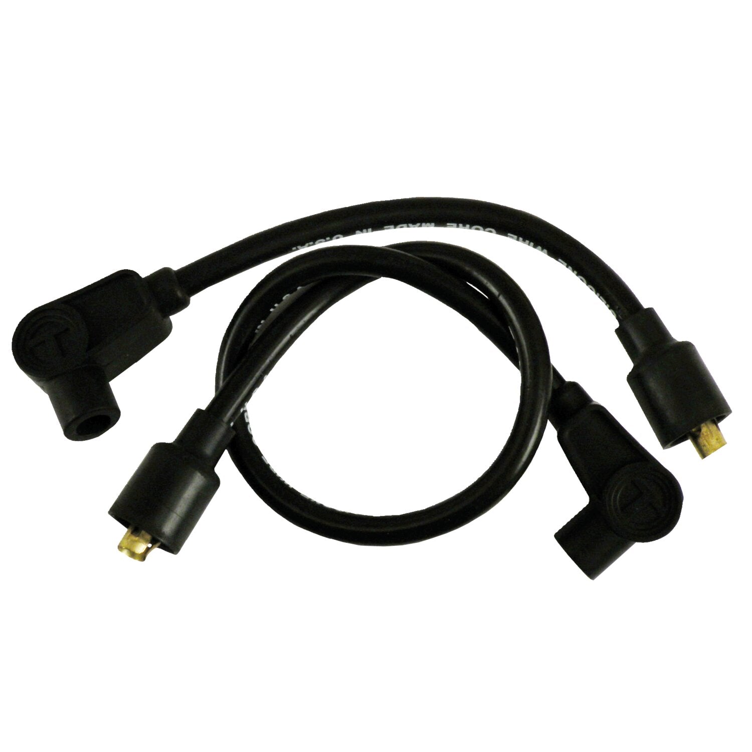 Taylor 8mm metallic core spark plug wire set - Black