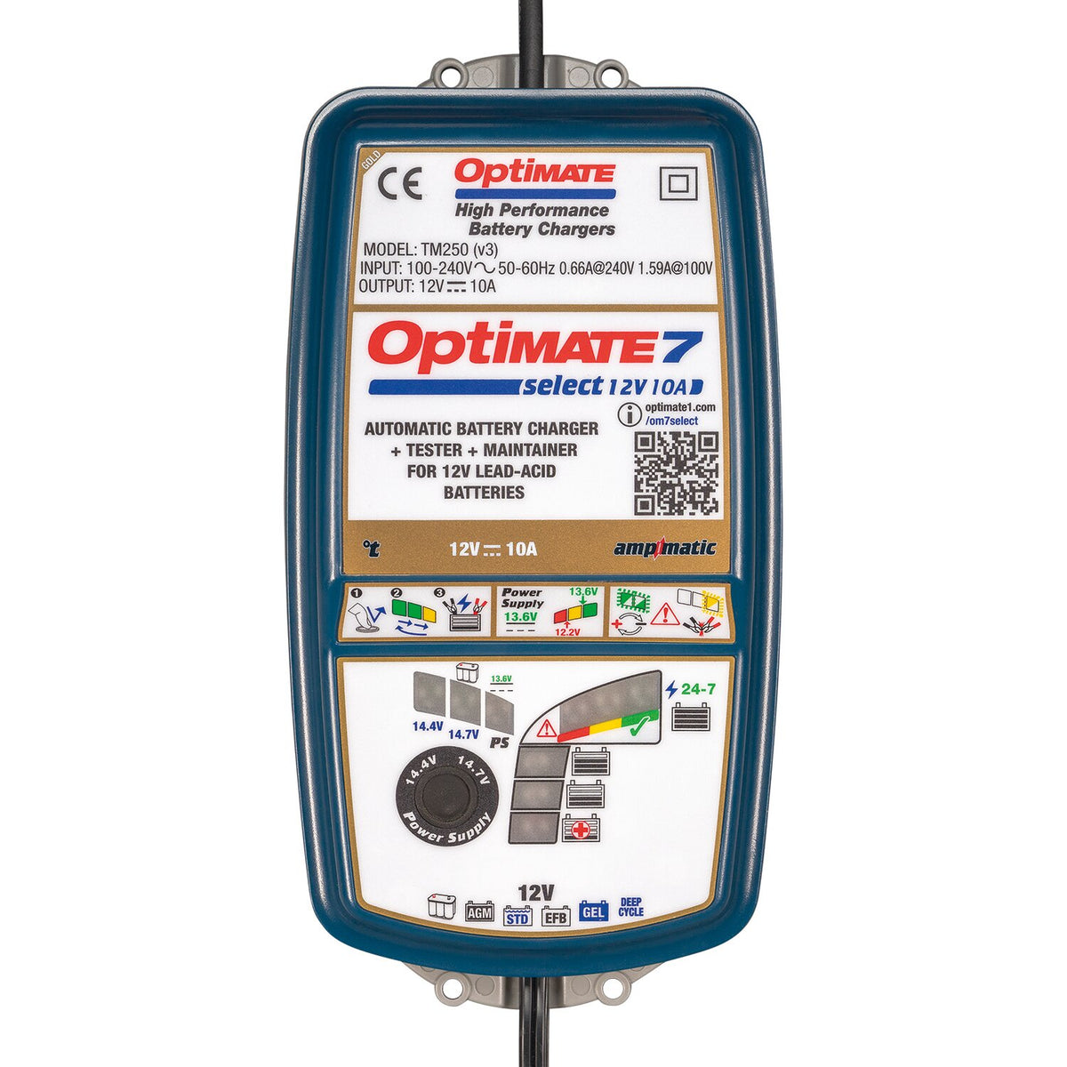 Optimate Tecmate OptiMATE 7 Select battery charger