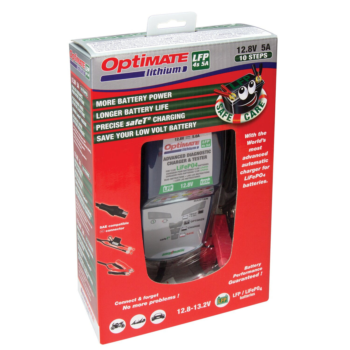 Optimate Tecmate OptiMATE Lithium 4S 6A battery charger