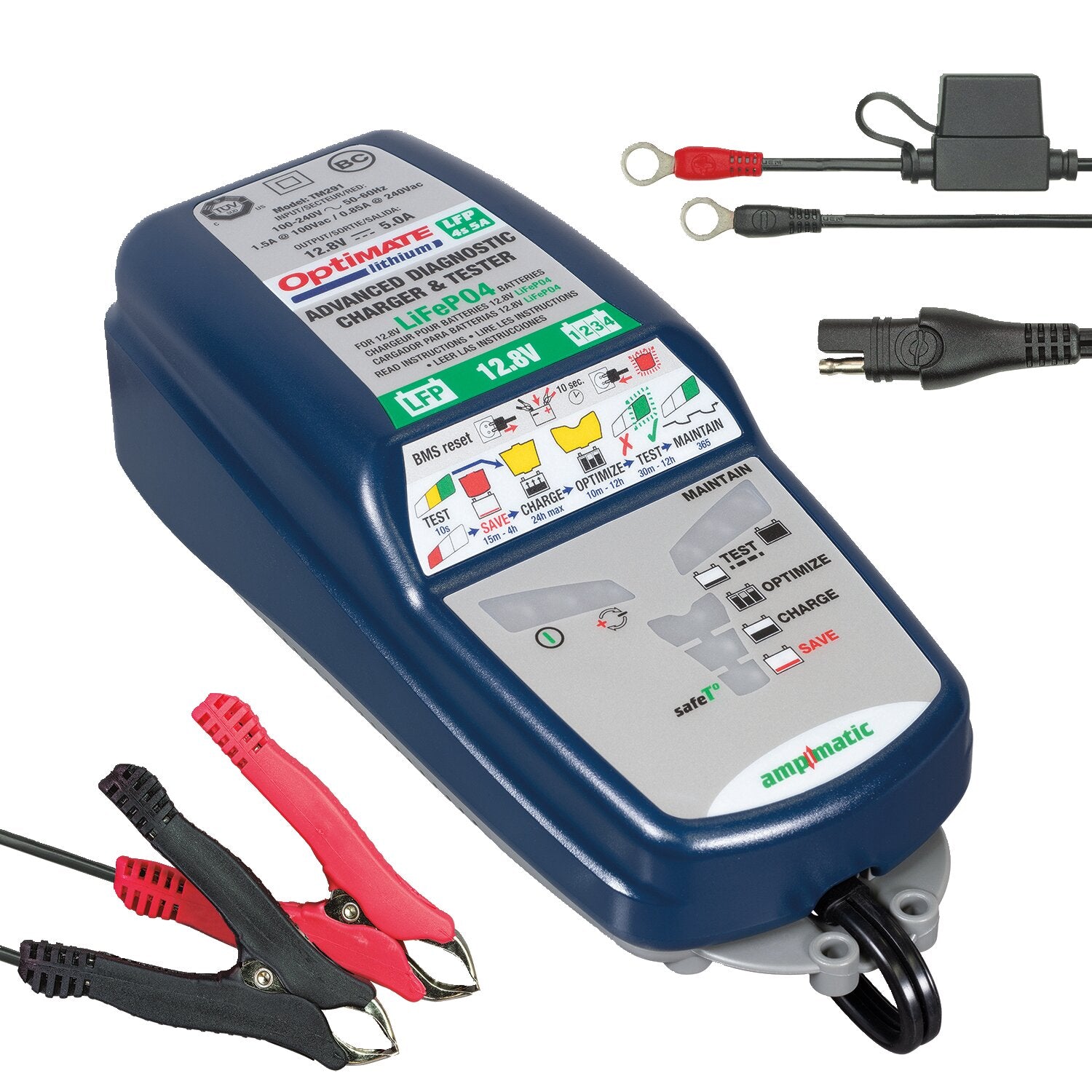 Optimate Tecmate OptiMATE Lithium 4S 6A battery charger