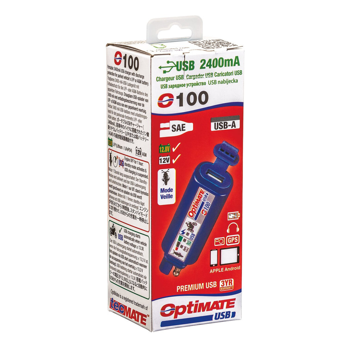 Optimate Tecmate OptiMATE USB O-100 USB charger