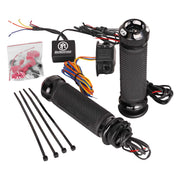 Performance Machine Apex heated grips - Black contrast cut